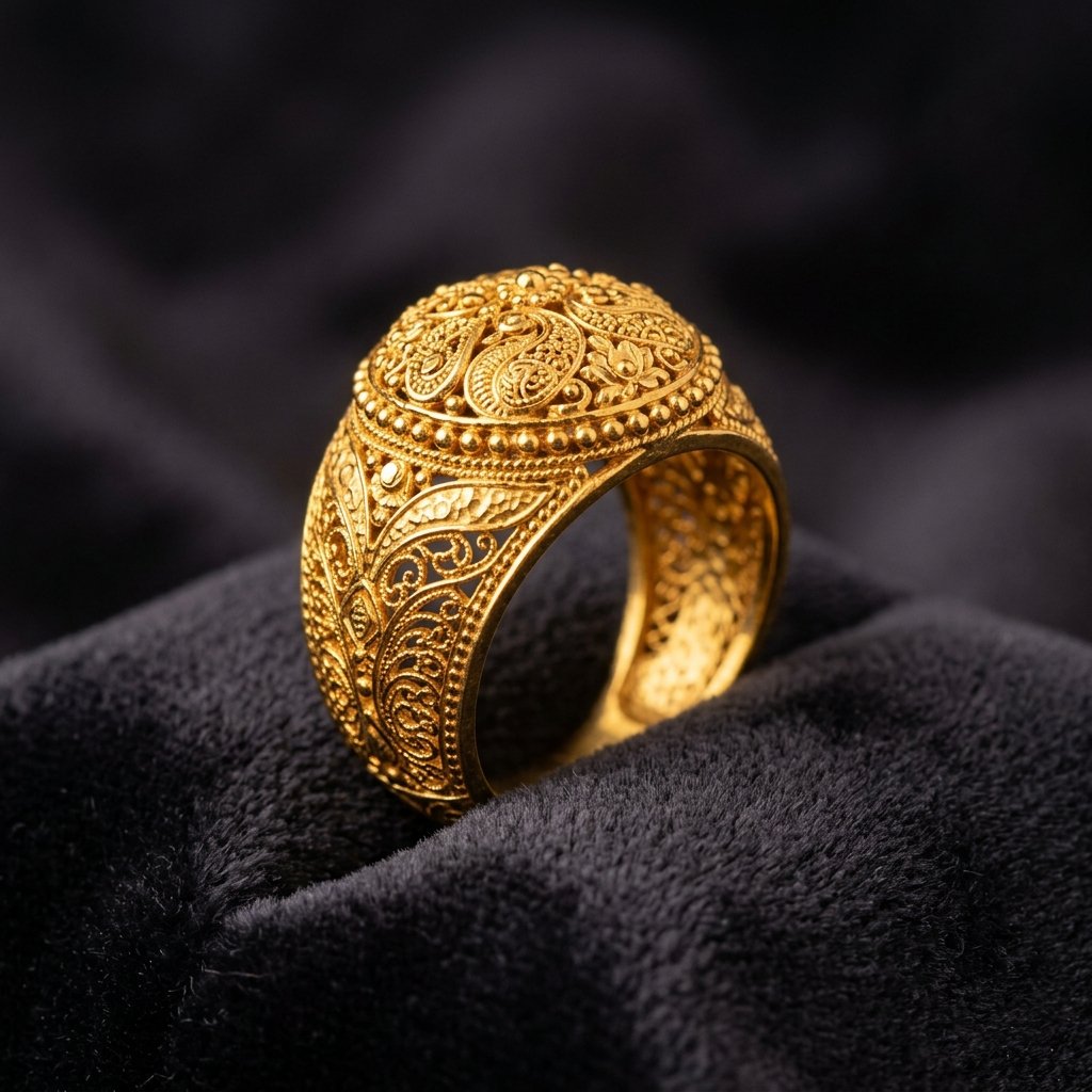 22K Solid Gold Rings Collection